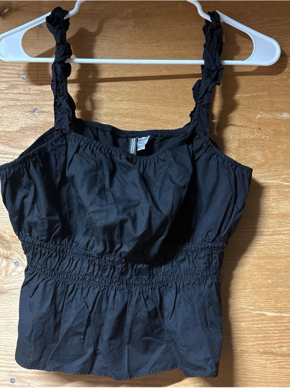 H&M cropped cotton top